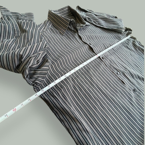 Concepts by Claiborne Striped Button Down Shirt - Picture 6 of 14